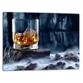 Miniatyrbild 1 av 11: SKÄRBRÄDA I GLAS 52x40 WHISKY