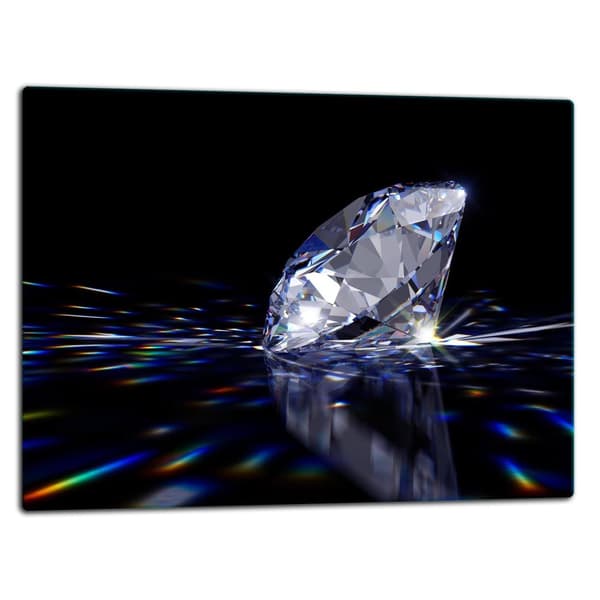SKÄRBRÄDA I GLAS 52x40 DIAMANT
