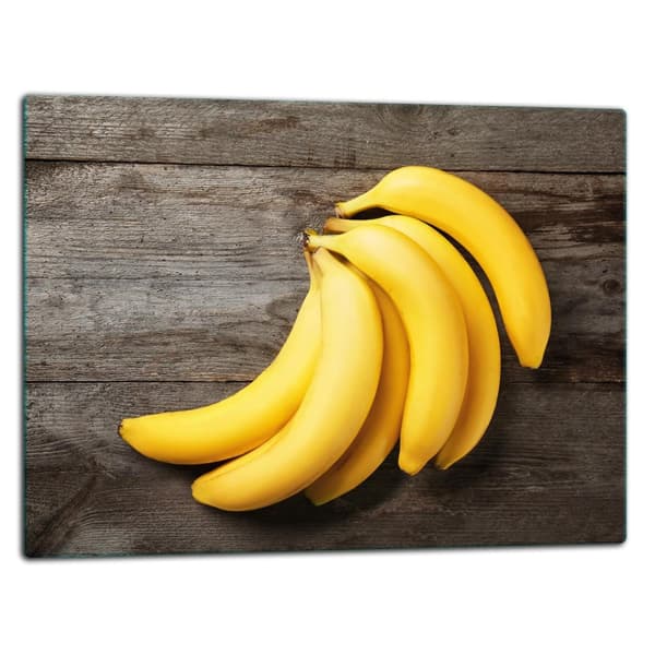 SKÆREBRÆT I GLAS 52x40 BANAN