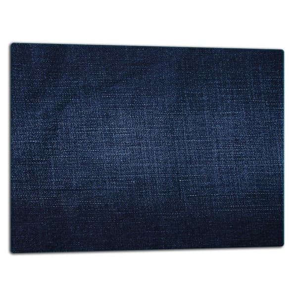 SKÄRBRÄDA I GLAS 52x40 MARINBLÅ