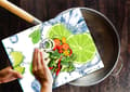 Pikkukuva 4 / 11: LASILEIKKUULAUTA 52x40 HEDELMÄT