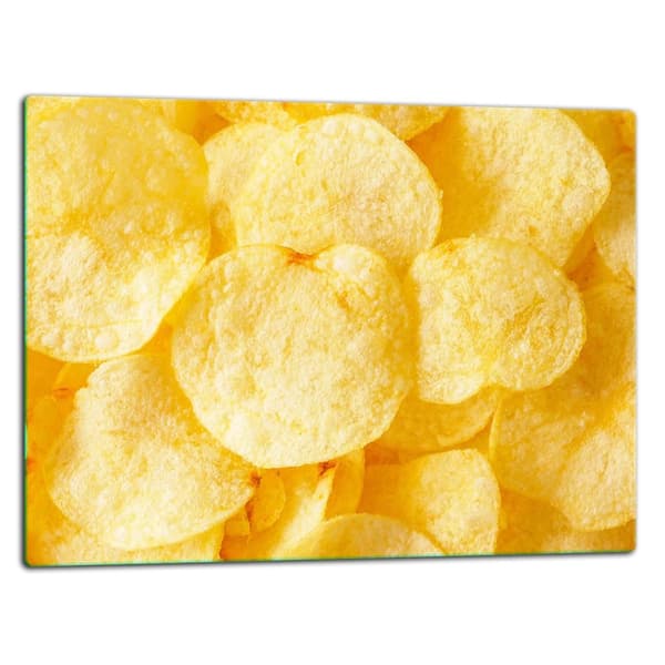 SKÄRBRÄDA I GLASPLATTA 52x40 CHIPS
