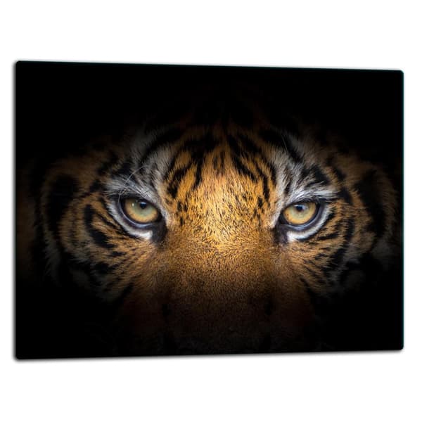 GLAS SKÆREBRÆT 52x40 TIGER