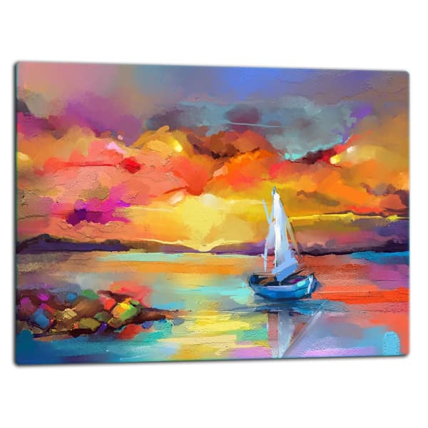 SKÄRBRÄDA I GLASPLATTA 52x40 TALVOR