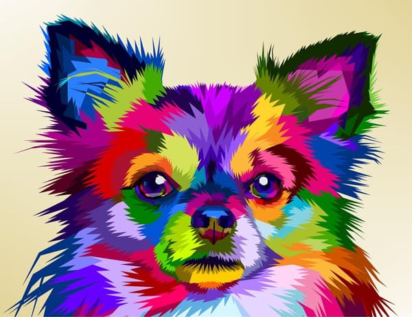 SKÄRBRÄDA I GLASPLATTA 52x40 HUND