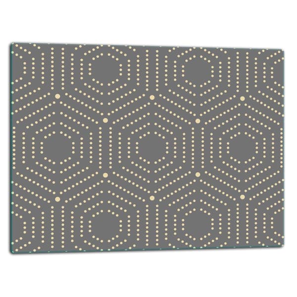 SKÆREBRÆT I GLAS 52x40 MOSAIK