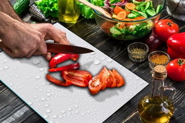 SKÄRBRÄDA I GLAS 52x40 DROPS