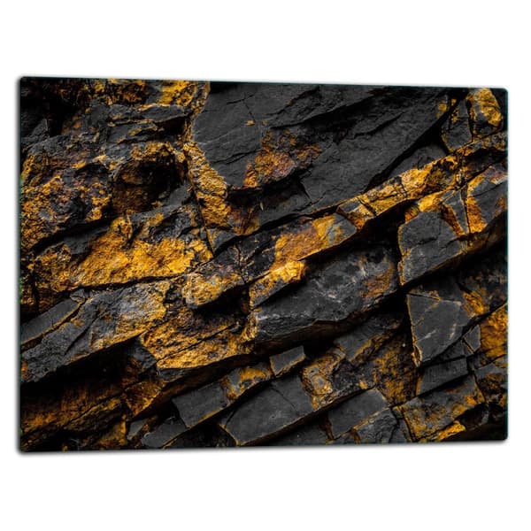 SKÆREBRÆT I GLAS 52x40 ROCK