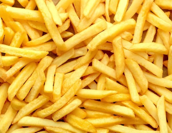 SKÆREBRÆT I GLAS 52x40 POMMES FRITES