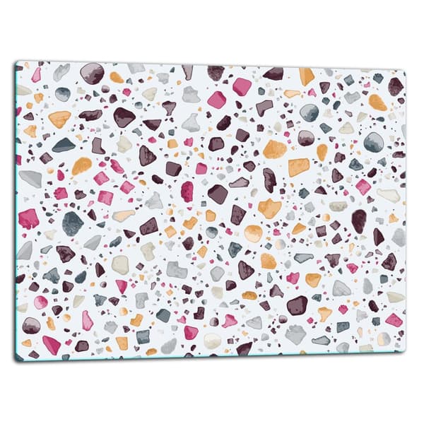 SKÄRBRÄDA I GLASPLATTA 52x40 MOSAIK