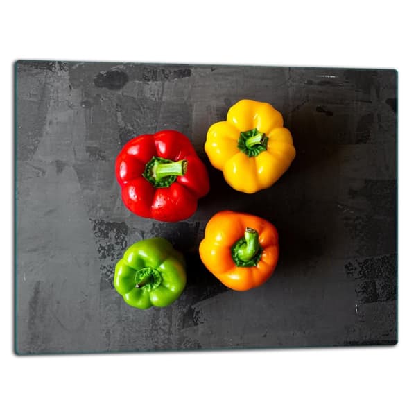 SKÄRBRÄDA I GLAS 52x40 PAPRIKA