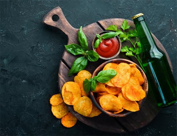 SKÄRBRÄDA I GLASPLATTA 52x40 CHIPS