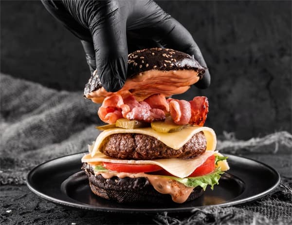 SKÄRBRÄDA I GLAS 52x40 HAMBURGER