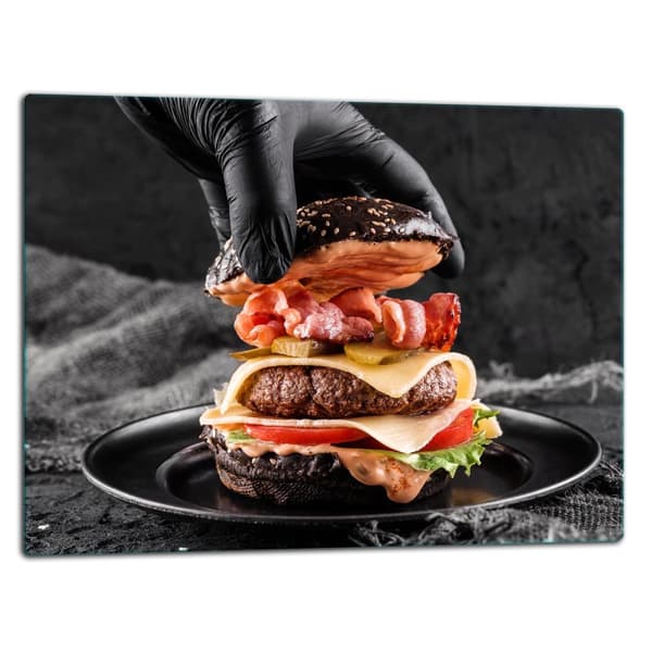 SKÄRBRÄDA I GLAS 52x40 HAMBURGER