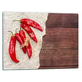 Miniatyrbild 1 av 11: SKÄRBRÄDA I GLAS 52x40 CHILI
