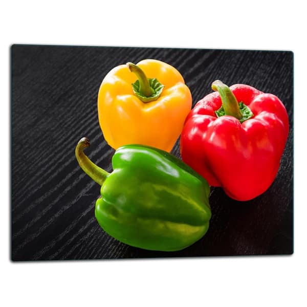 SKÄRBRÄDA I GLAS 52x40 PAPRIKA