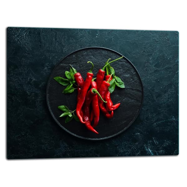 SKÄRBRÄDA I GLAS 52x40 CHILI