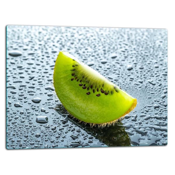 SKÆREBRÆT I GLAS 52x40 KIWI