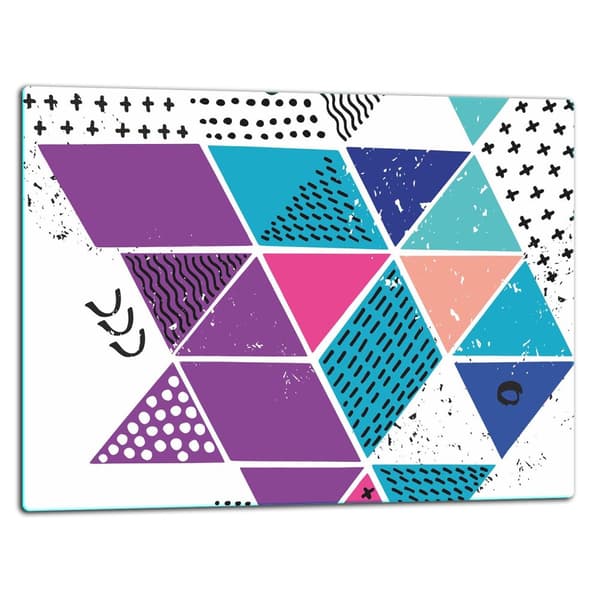 SKÆREBRÆT I GLAS 52x40 MOSAIK