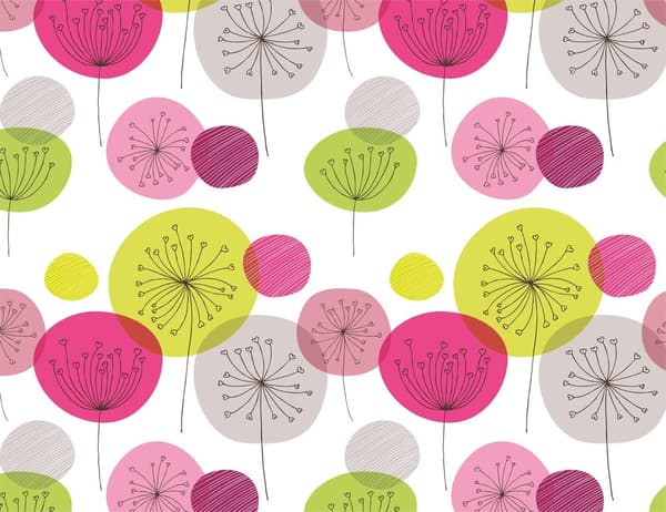 GLAS SKÆREBRÆT 52x40 BLOMSTER