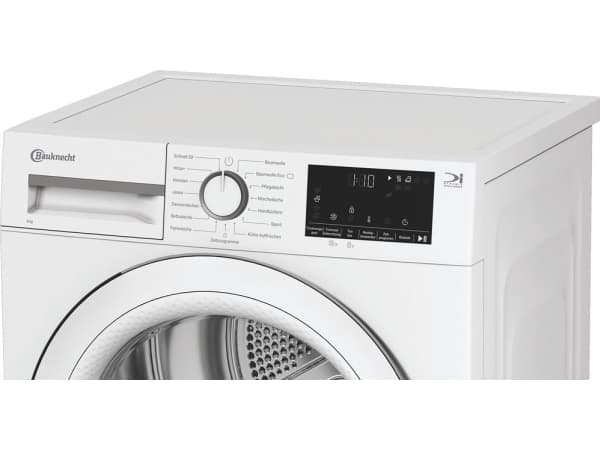 Bauknecht BD 8D WWS Lämpöpumppukuivausrumpu 8kg Valkoinen