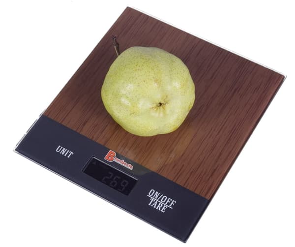 Elektronisk køkkenvægt FLAD LCD 5 kg