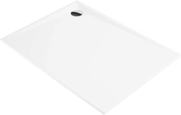 Rektangulært brusekar i akryl 100x90 cm
