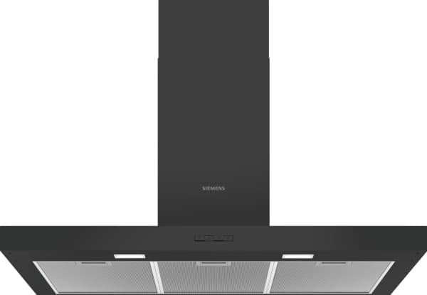 Siemens iQ100 LC96BBC60, 619 m³/h, Recirkulerande, A, A, B, 70 dB Svart