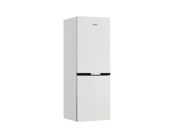 Whirlpool Refrigerator | WHK 25364 W4E | Energy efficiency class E | Free standing | Combi | Height 186.5 cm | No Frost system | Fridge net capacity