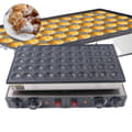 Miniatyrbild 1 av 4: Nonstick Elektrisk Mini Holländsk Pannkaksgrill, 50 Värmehål, Snabb Tillagningstid, Justerbar Temperatur