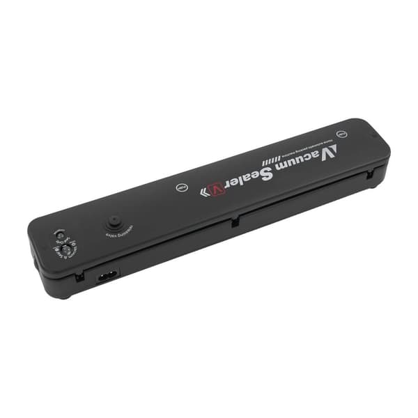 90W Vakuumforsegler, Dobbelt Forseglingsmetode, Kompakt Design,sort, EU-stik