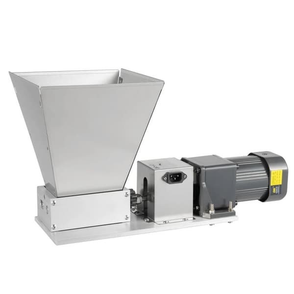 Elektrisk Kornmølle, 60W Ren Kobbermotor, 20 kg/t Malingshastighed,Sølv
