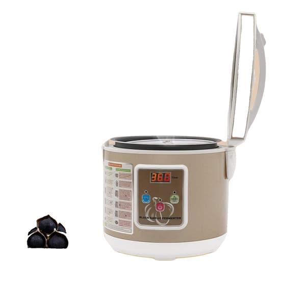 Sort Hvidløg Fermenteringsmaskine, 5L Kapacitet, Automatisk Temperaturkontrol,HVID