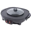 Miniatyrbillede 1 af 2: Elektrisk Hot Pot, 2100W Effekt, Non-Stick Overflade,sort
