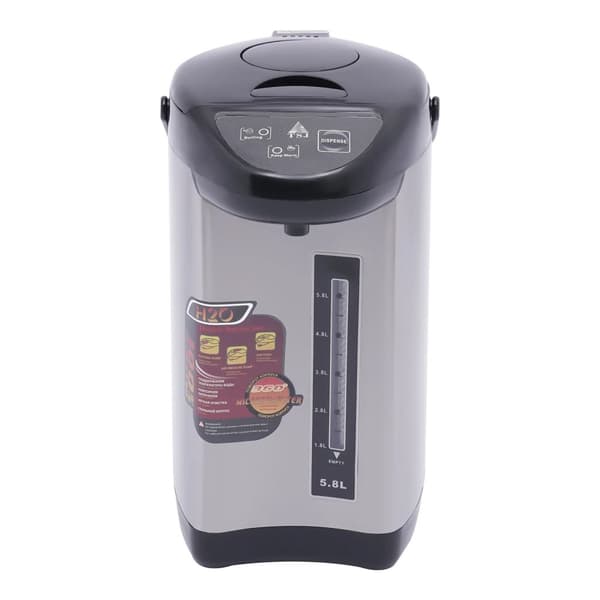 Thermo Pot Vattenkokare, 5,8L Kapacitet, 750W Uppvärmningskraft,3000ml, Svart