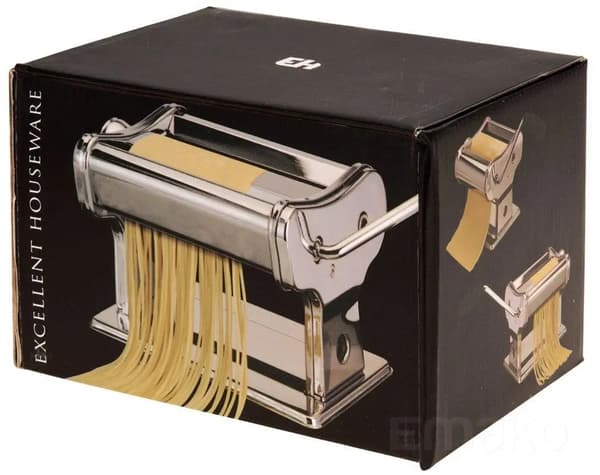 2-i-1 manuell pasta- och degmaskin