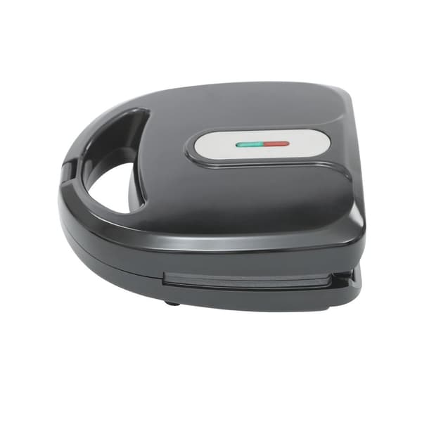 Waffle Maker, 750W Teho, 6-in-1 Monipuolisuus,musta