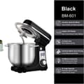 Miniatyrbillede 1 af 2: Køkken Stand Mixer, Stille Motor, 6 hastigheder, 6L Sort BM-601, EU