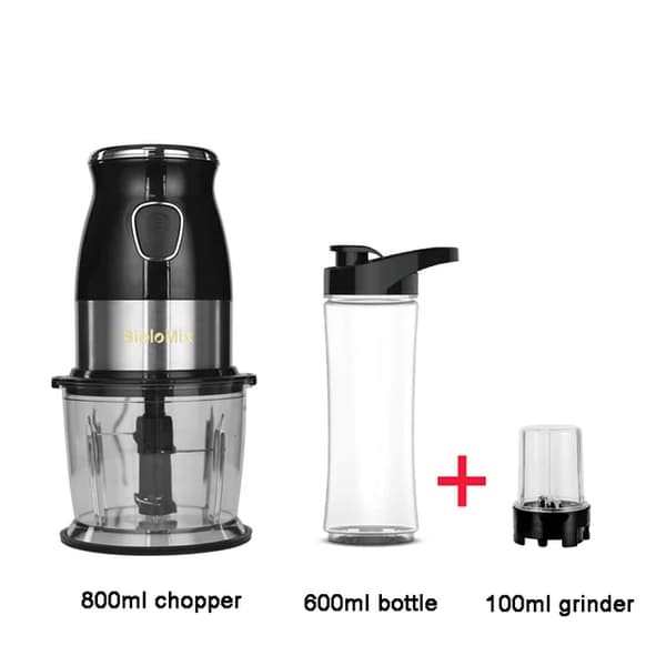 Kannettava tehosekoitin, BPA-vapaa, 500W teho, Lisähiomakupilla, EU-pistokkeella