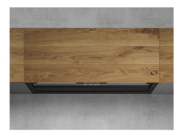 Elica PRF0163758 cooker hood Wall-mounted Black 700 m³/h