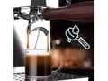 Miniatyrbilde 3 av 5: Cecotec Baristeo Intima, Espressomaskin, 1,7 l, Malt kaffe, 1850 W, Rustfritt stål