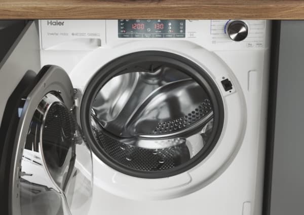 Haier Series 4 HWQ90B416FWB, etukuormaaja, 9 kg, B, 76 dB, 1600 rpm, A