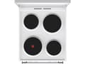 Miniatyrbild 3 av 5: Gorenje GE5A23WH, Fristående köksspis, Vit, Rotations-, Vit, Gjutjärnsplatta, 4 zone(s)