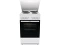 Miniatyrbild 1 av 5: Gorenje GE5A23WH, Fristående köksspis, Vit, Rotations-, Vit, Gjutjärnsplatta, 4 zone(s)