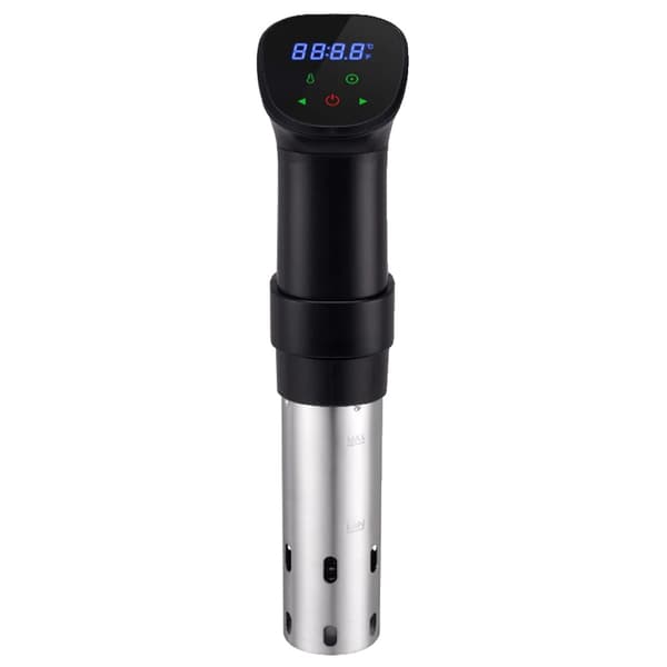 Lågtemperatur Slow Cooker Stick, Touchdisplay, Rostfritt stål, Precisionlagning,EU, svart