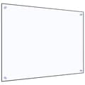 Miniatyrbild 1 av 7: vidaXL Stänkskydd transparent 80x60 cm härdat glas