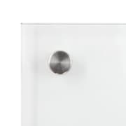 vidaXL Kjøkkenplate gjennomsiktig 70x50 cm herdet glass