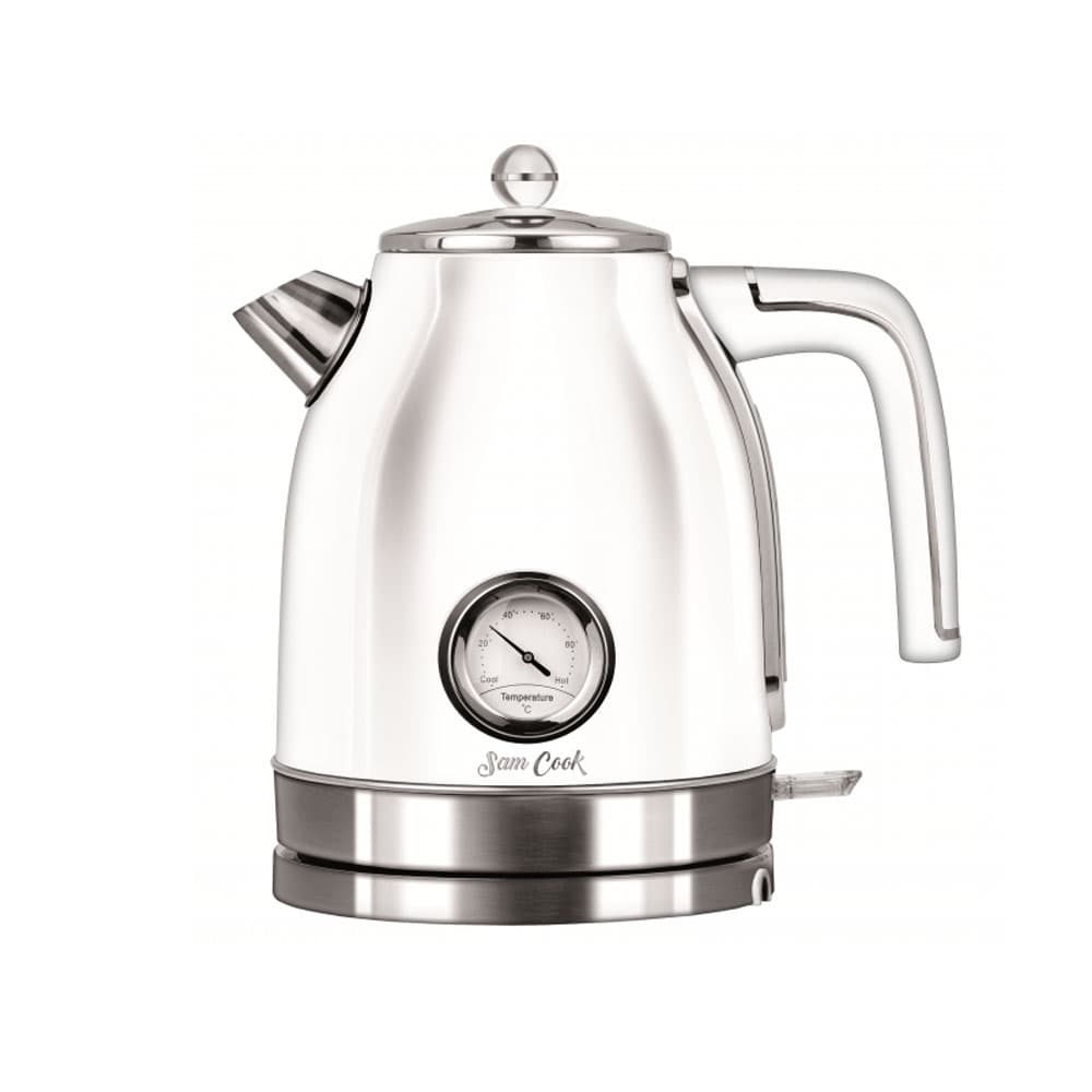 Sam Cook Vedenkeitin 1,7l - Valkoinen