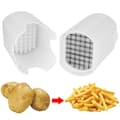 Miniatyrbillede 1 af 9: Pommes frites-skærer i rustfrit stål