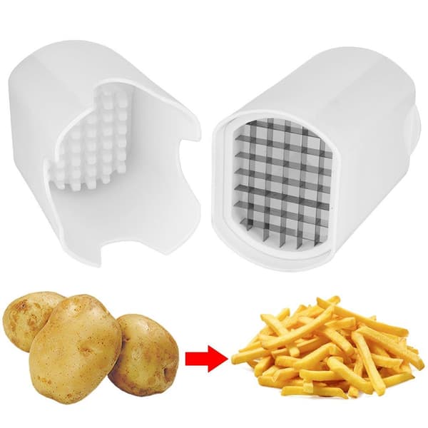 Pommes frites-skærer i rustfrit stål